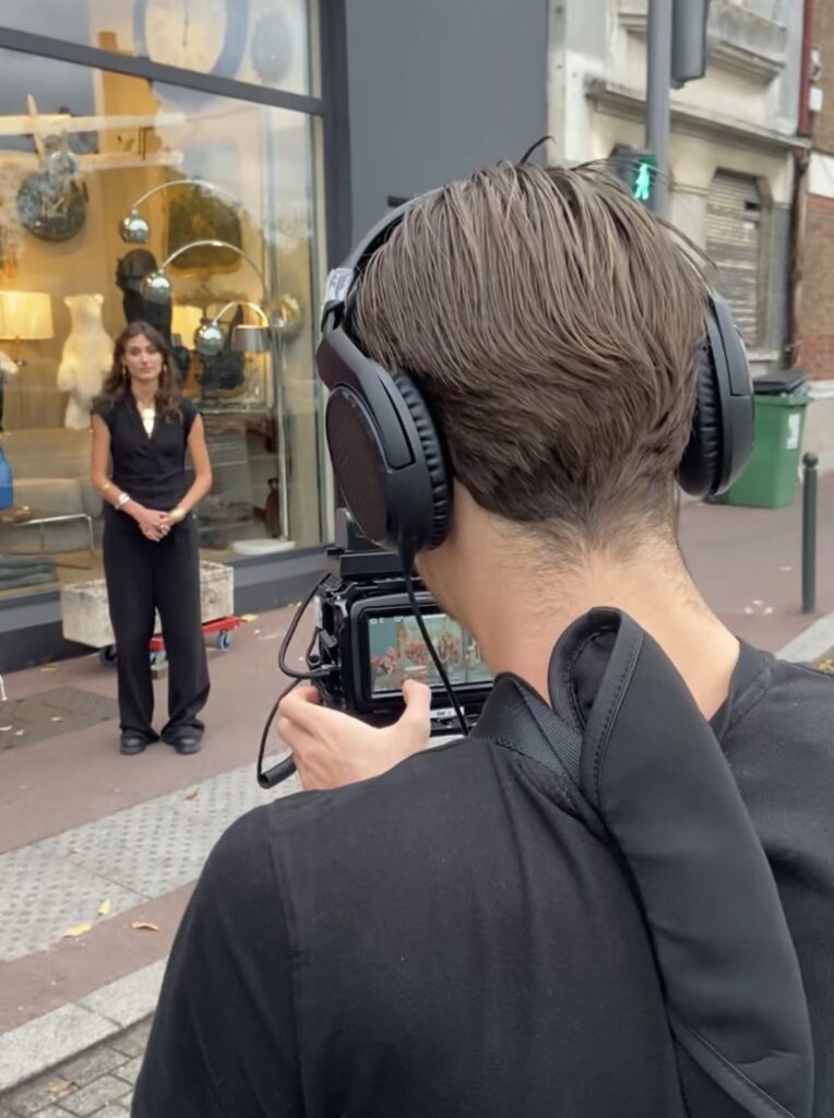 Projet digital antiquaire – reportage vidéo